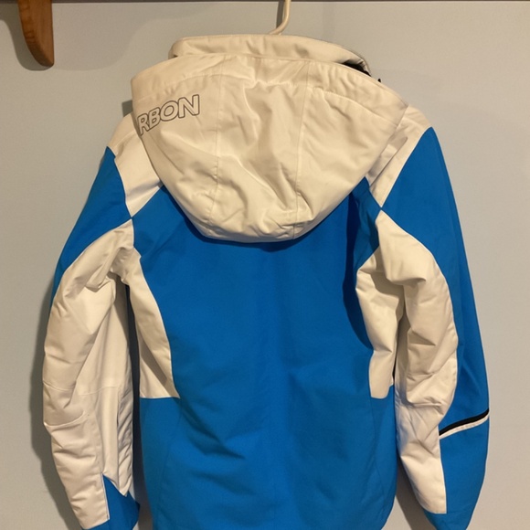GIRLS KARBON MAGIC YOUTH WARM WINTER JACKET BLUE SIZE 12 NWT - Picture 2 of 5